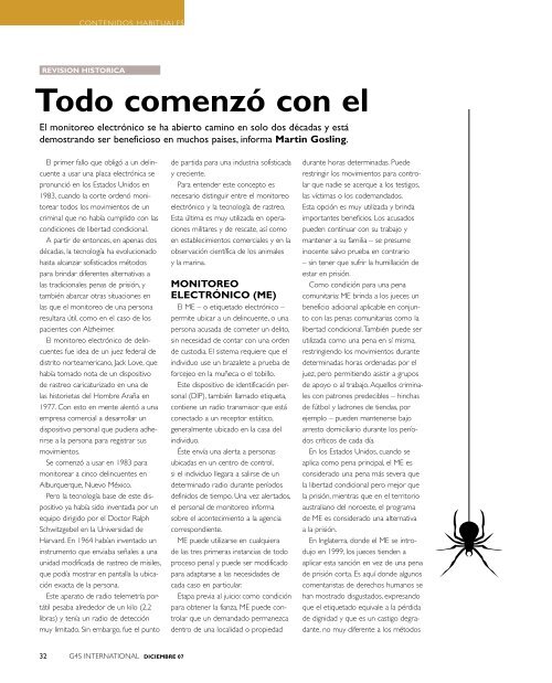 Nº62 - Diciembre 2007 - g4s argentina