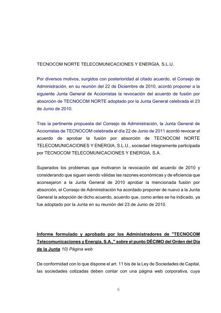 DON FELIX ESTER BUTRAGUEÑO, Secretario del ... - Tecnocom