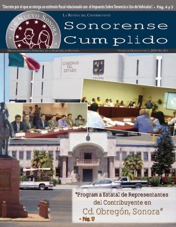 Sonorense Cumplido - SIIAF - Sistema Integral de Información y ...