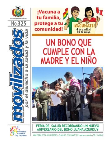 UN BONO QUE CUMPLE CON LA MADRE Y EL NIÑO