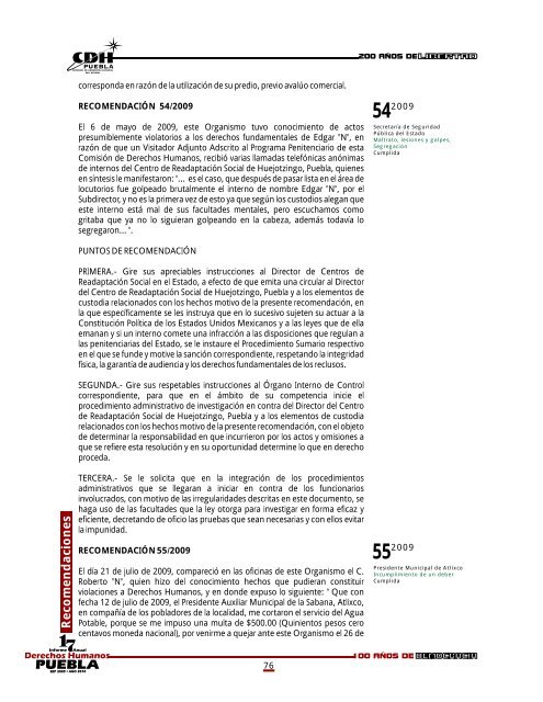 4 - Comisión de Derechos Humanos del Estado de Puebla