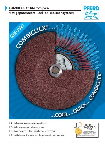 COMBICLICK® fiberschijven - PFERD