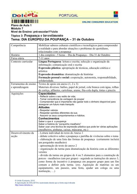 Problemas frequentes no cotidiano - Planos de aula - 1º ano