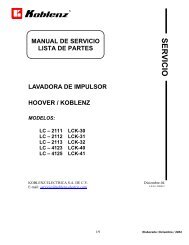 manual de servicio_lavadora de impulsor hoover_koblenz