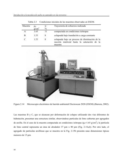 introducción a la mecánica de suelos no saturados en vías terrestres