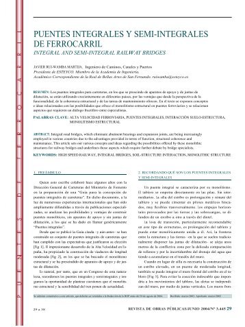 Artículo a texto completo en formato PDF - Revista de Obras Públicas