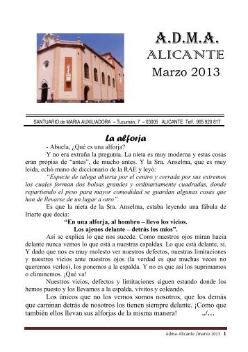 a.D.M.A. ALICANTE - Salesianos