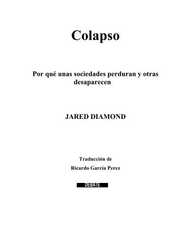 "COLAPSO" en pdf - Abelardo Prada Matiz