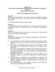 Código Penal - CIANZ Centro de Ingenieros del Estado Anzoátegui