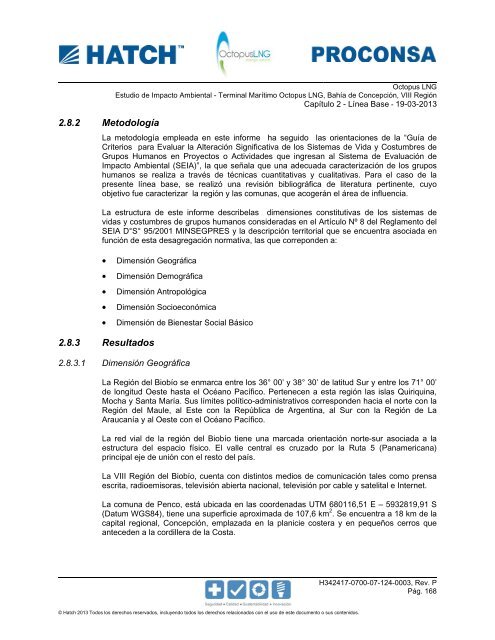 Capítulo 2 - Línea Base - SEA - Servicio de evaluación ambiental