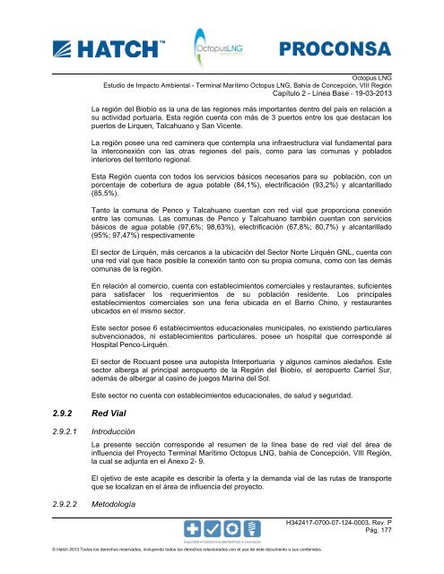 Capítulo 2 - Línea Base - SEA - Servicio de evaluación ambiental