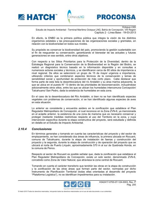 Capítulo 2 - Línea Base - SEA - Servicio de evaluación ambiental