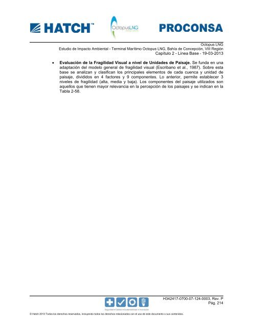 Capítulo 2 - Línea Base - SEA - Servicio de evaluación ambiental