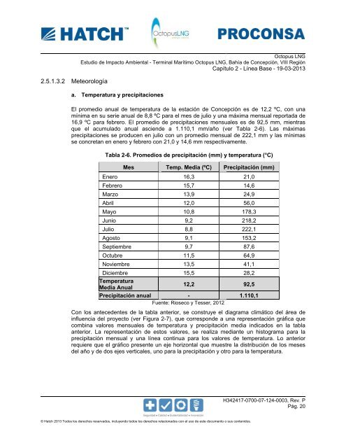 Capítulo 2 - Línea Base - SEA - Servicio de evaluación ambiental