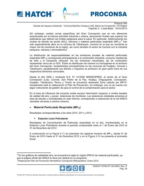 Capítulo 2 - Línea Base - SEA - Servicio de evaluación ambiental