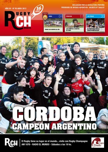 Link a la Revista RCH de Abril 2012 - Rugby Champagne Web