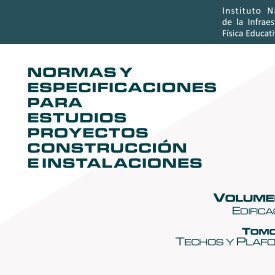 VIII. Techos y Plafones - Instituto Nacional de la Infraestructura ...