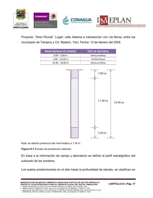 plan estratégico para el drenaje pluvial del sur de ... - sinat - Semarnat