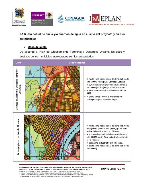 plan estratégico para el drenaje pluvial del sur de ... - sinat - Semarnat