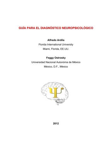 Ardila  ostrosk guia para el diagnostico neuropsicologico