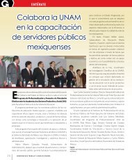 Colabora la UNAM en la capacitación de servidores públicos ...