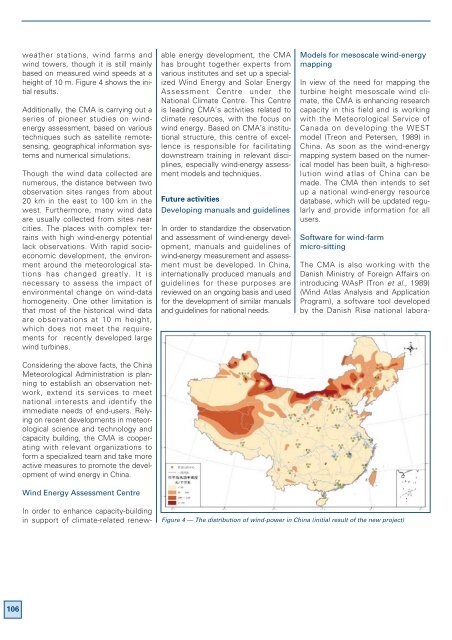 Applications of tourism, transport meteorology ... - E-Library - WMO