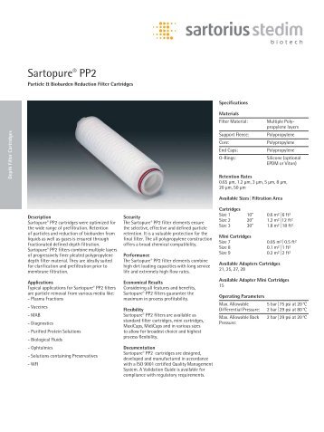 Sartopure® PP2