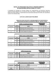 lista preliminar classificados edital 01-2010-1 - Prefeitura de Palmas