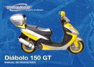 DIABOLO 150 GT.indd 3 6/5/06 :00:10 PM - Italika