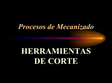 Materiales para Herramientas de corte - Sala CAM