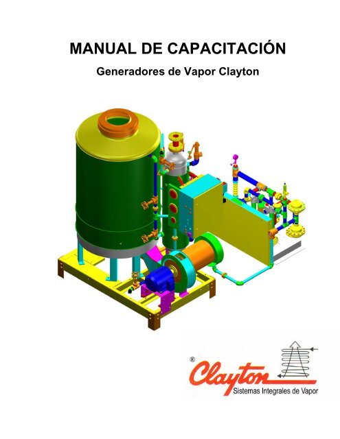 MANUAL DE CAPACITACIÓN - Generador de Vapor Clayton