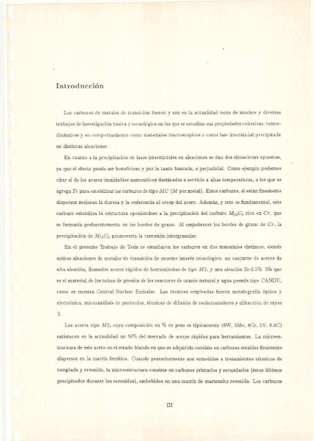 Biblioteca Digital | FCEN-UBA | Piotrkowski, Rosa. 1990 "Carburos ...
