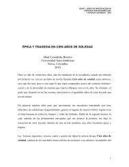 EPICA Y TRAGEDIA EN CIEN AÑOS DE SOLEDAD - Etb
