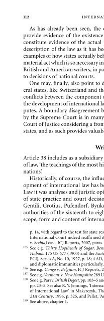 INTERNATIONAL LAW, Sixth edition