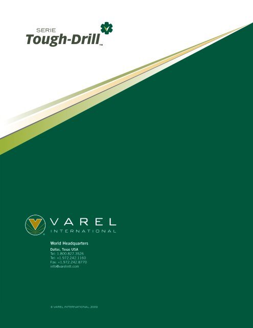 Tough-Drill (Spanish) - Varel International