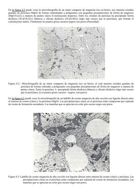 REFRACTARIOS - TEMA I -LOS MATERIALES ... - Página Antigua