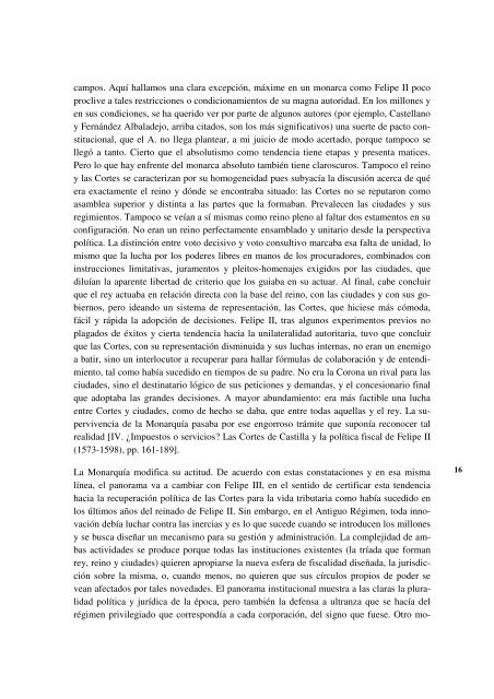 José Ignacio Fortea Pérez, Las Cortes de Castilla y León bajo los ...