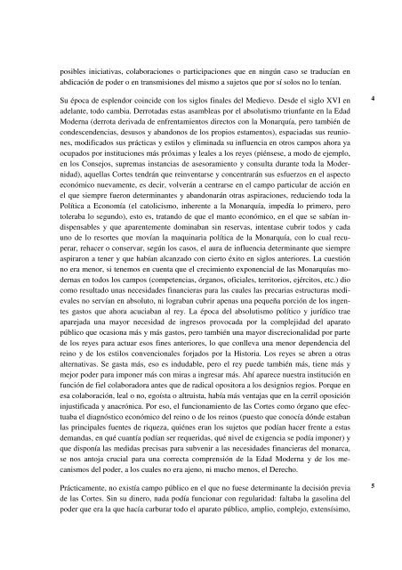 José Ignacio Fortea Pérez, Las Cortes de Castilla y León bajo los ...