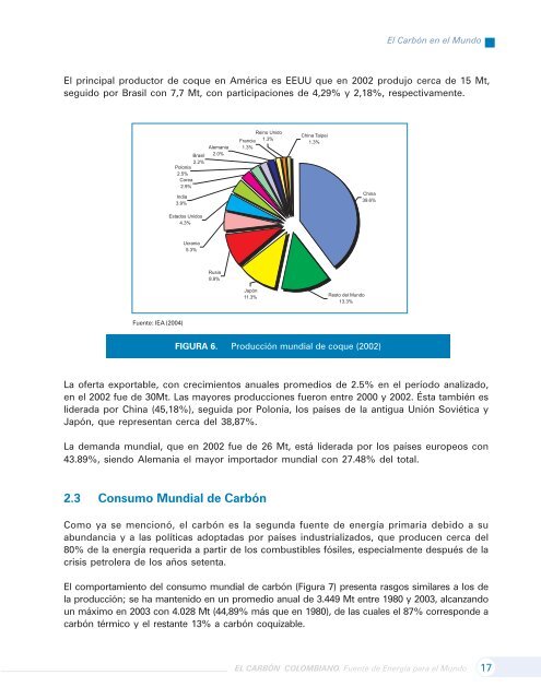 La Cadena del Carbón - Upme