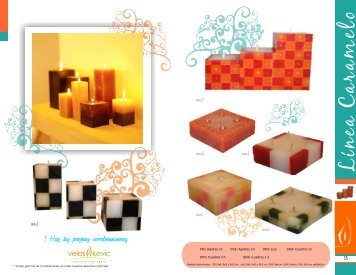 linea caramelo - Velas Kevic