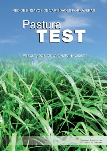 pastura test 03 - Camara de Semilleristas de la Bolsa de Cereales