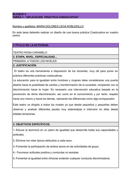 Teatro Rosa caramelo.pdf - Recursos de CEPIndalo