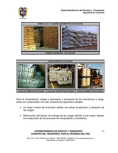 LOGISTICA PORTUARIA.pdf - Superintendencia de Puertos y ...