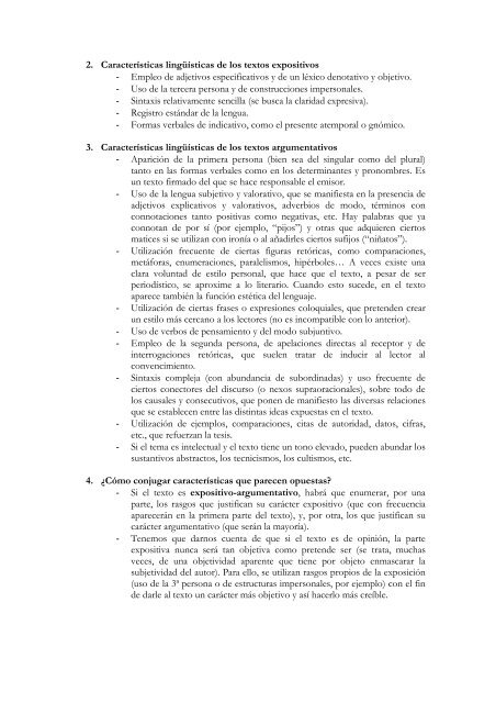 Esquema, resumen y comentario crítico de un texto