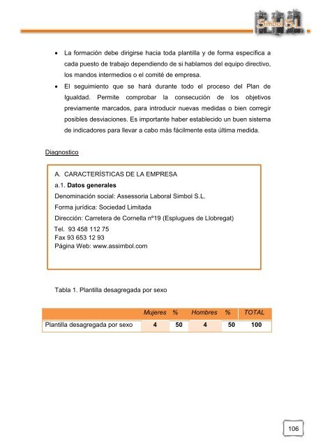 Assessoria Laboral Simbol S.L. - Dipòsit Digital de la UB