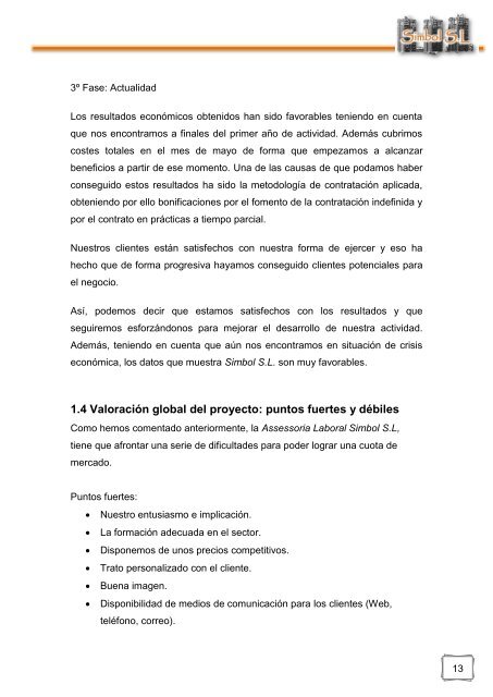 Assessoria Laboral Simbol S.L. - Dipòsit Digital de la UB