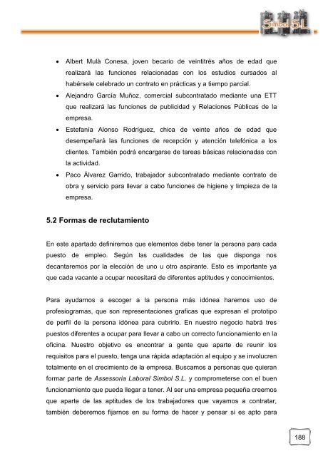 Assessoria Laboral Simbol S.L. - Dipòsit Digital de la UB