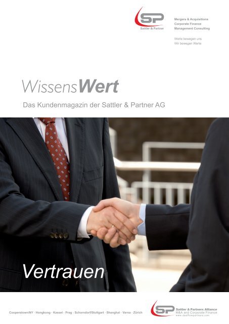 Vertrauen - Sattler & Partner AG