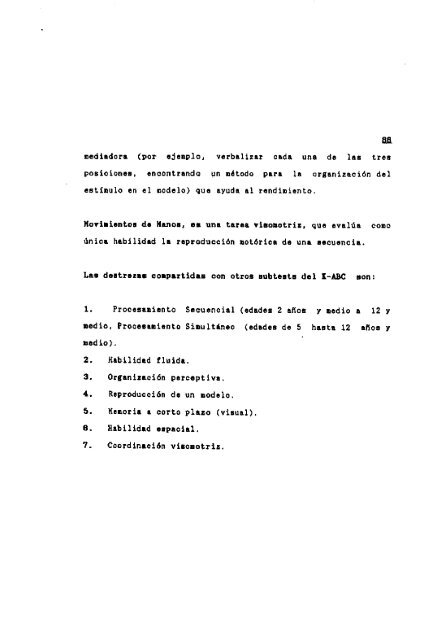 3 ADAPTACION DEL K-ABC, COMO BATERíA DIAGNOSTICA DE ...