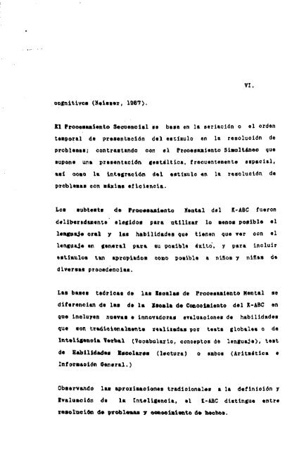 3 ADAPTACION DEL K-ABC, COMO BATERíA DIAGNOSTICA DE ...